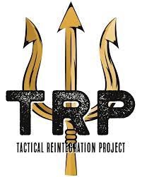 TRP Tactical Reintegration Project with a trident behind the text